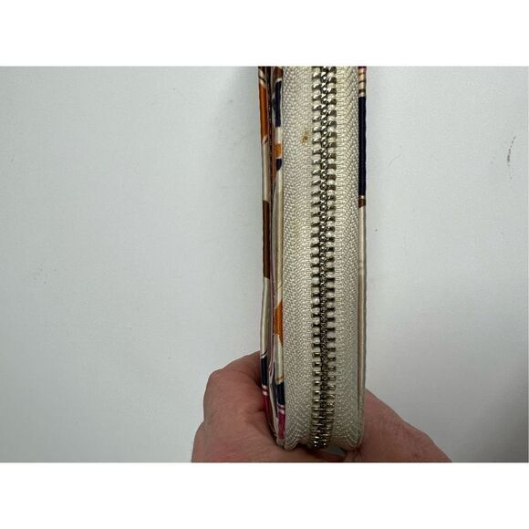 Rare Coach Ashley hand drawn scarf print wallet - Picture 4 of 15